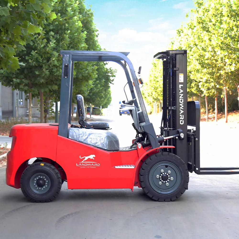 4WD High Load Forklift 5 Ton High Quality Euro 5 Diesel Forklift
