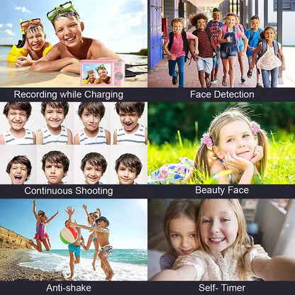 4K Digital Camera 24 Million Pixels Children Camcorder