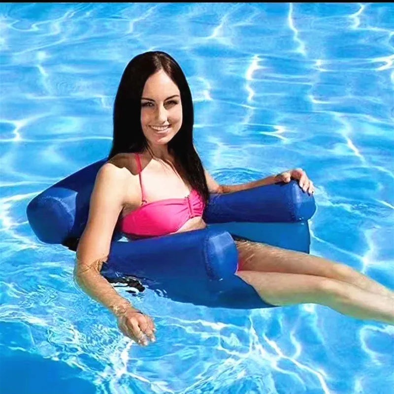 Inflatable Mattresses Water Swimming Hammock Lounge Chairs