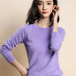 Women Sweater O-neck Autumn Winter Basic Pullover Warm