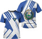 El Salvador Flag Football Jersey 3D Print