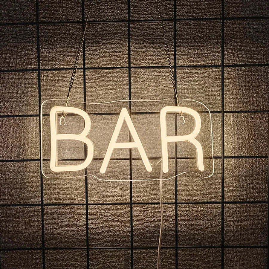 Neon Signs In Bar Series, Used For Wall Lighting Decor,