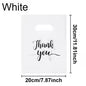 100PCS Thanksgiving Gift Bag Black Product Shopping Bag Candy