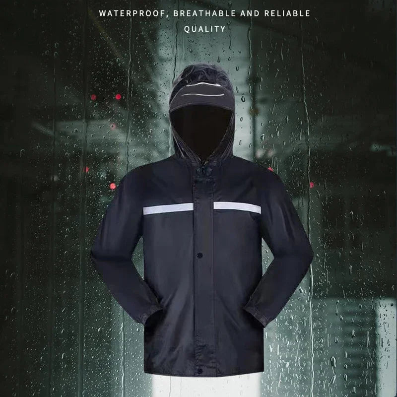 Adult Thick Waterproof RainCoat Rain Coat Motorcycle