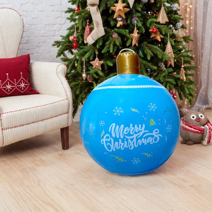 60cm Giant Inflatable Christmas Balls Light