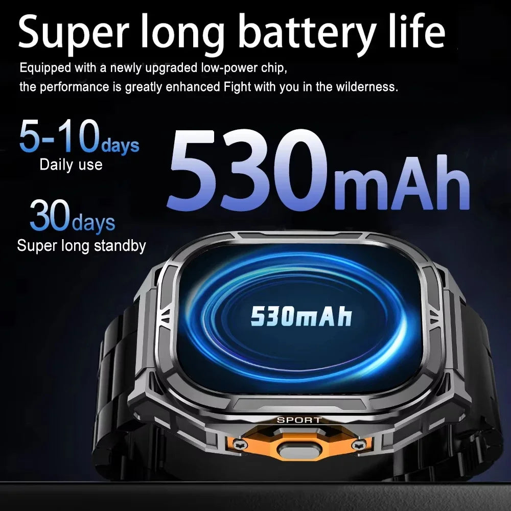 2025 New GPS Track Smart Watch Men