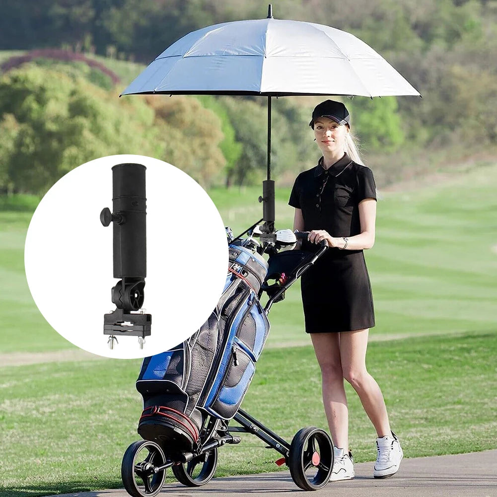 Golf Trolley Cart Umbrella Mount Universal