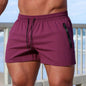 Men's Soild Color Swim Shorts Summer