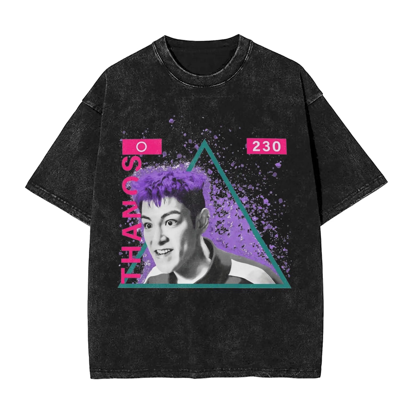 Harajuku Washed T Shirt Choi Seung Hyun T.O.P