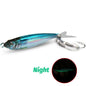 Metal Jig Bait 20g 30g 40g Spinner Sinking 3D Eye Color