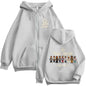 Rapper Myke Towers Album Cover Zipper Hoodies