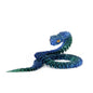3D Printed Snake Decoration Colorful Model 3D