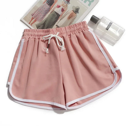 Women yoga Shorts Summer outer wear mid-waist casual