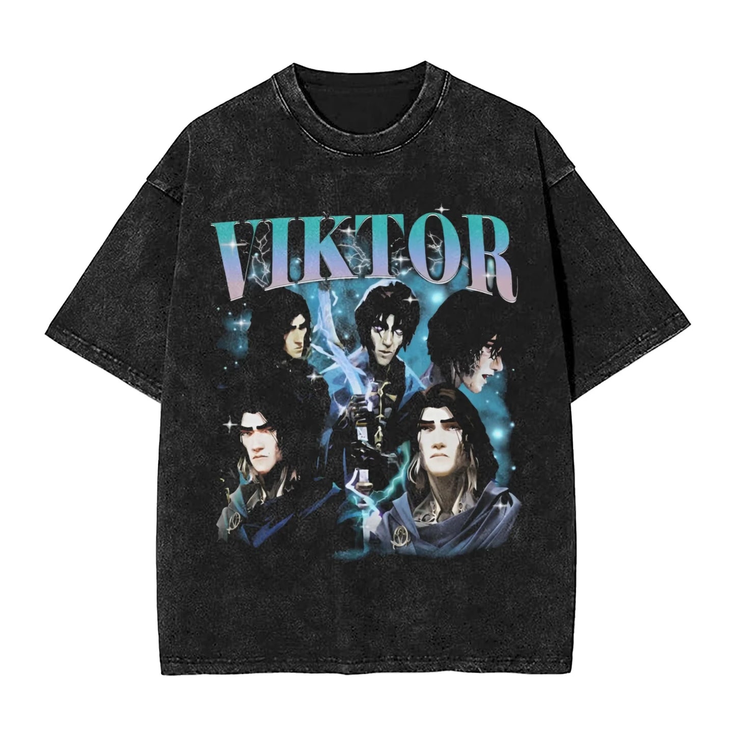 Anime Arcane Viktor Glorious Ovulation Graphic T Shirt Men