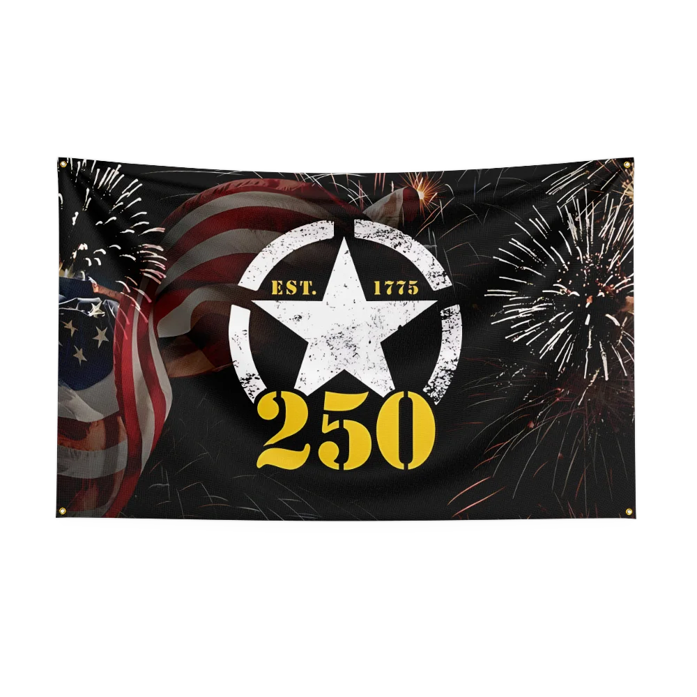 US 250th Anniversary 1776 2026 Semiquincentennial Flag, Independence