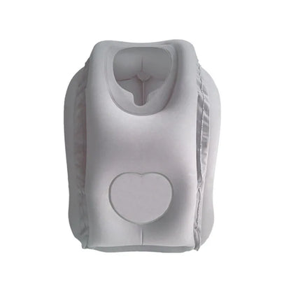 New Pattern Inflatable Travel Pillow Portable Chin Support Neck Pillow