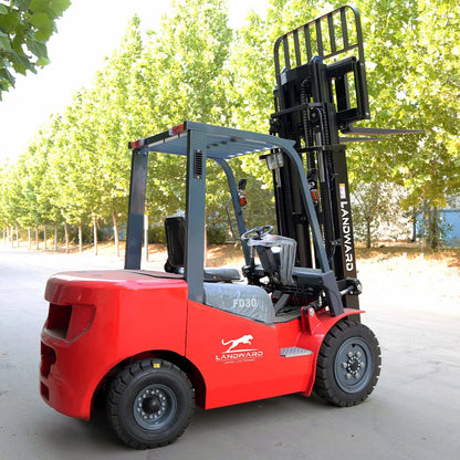 4WD High Load Forklift 5 Ton High Quality Euro 5 Diesel Forklift