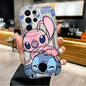 Disney Stitch And Angel Silicone Soft Phone Case