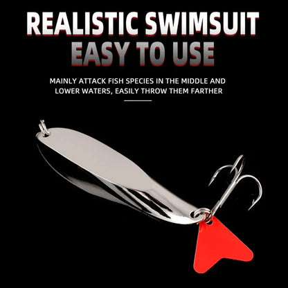 Aorace 7/10/14/18/21/28g Metal Spinner Spoon Fishing Lure