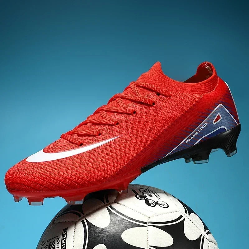 New Men Soccer Shoes Training Boys Outdoor Sport Football Boots Adult