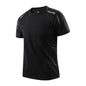 CHRLCK Men's Running Quick Drying T-shirts Breathable
