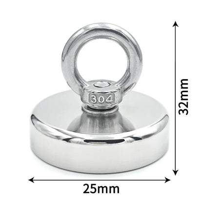 D16~D42mm Super Strong Neodymium Fishing Hook