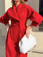 Winter Coat For Women Fashion Solid Loose Lapel