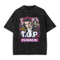 Harajuku Washed T Shirt Choi Seung Hyun T.O.P