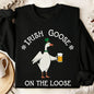 Lucky Goose on The Loose Sweatshirt St Patricks Day Gift