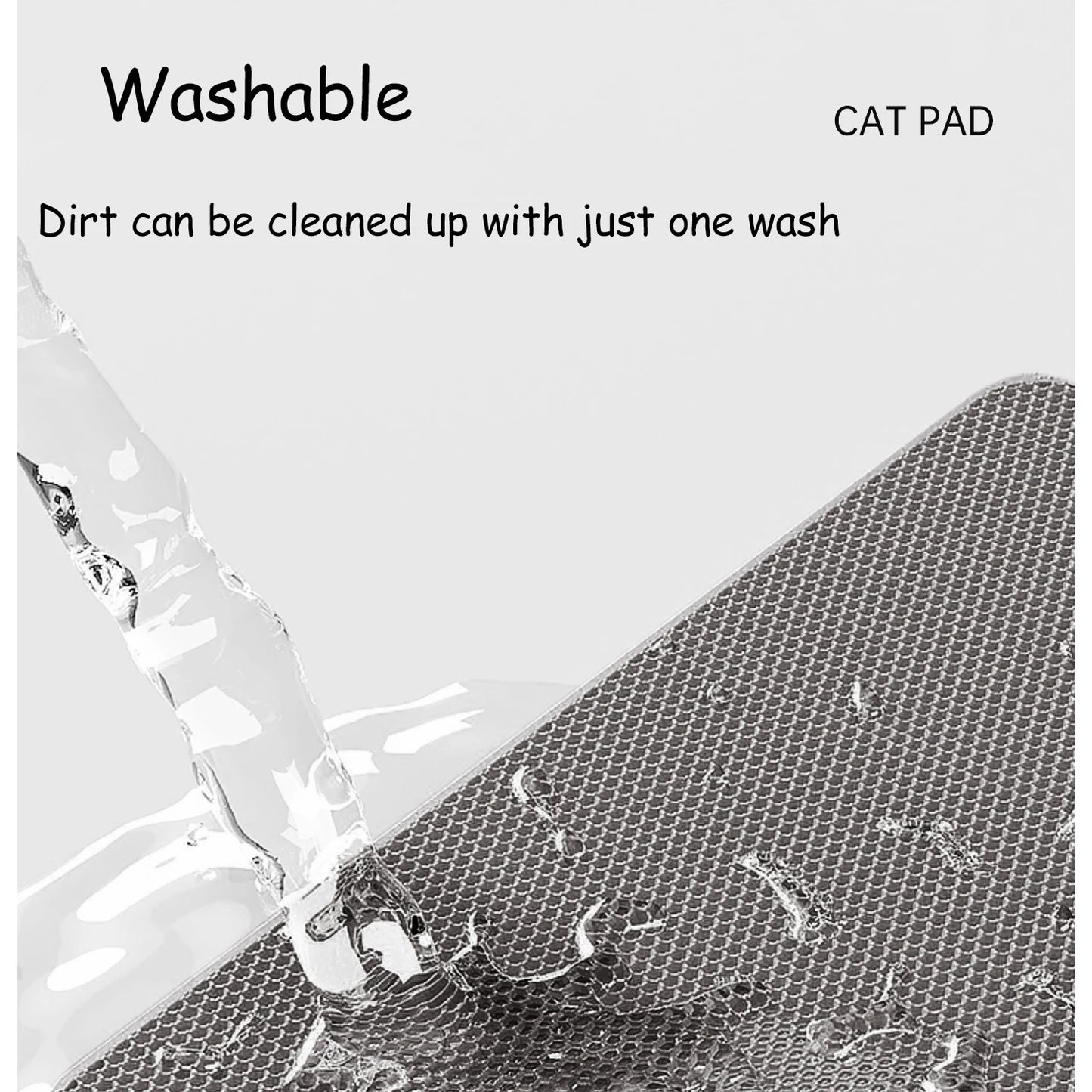 90CMX60CM Cat Litter Mat Waterproof Double Layer Pet Litter Box Mat