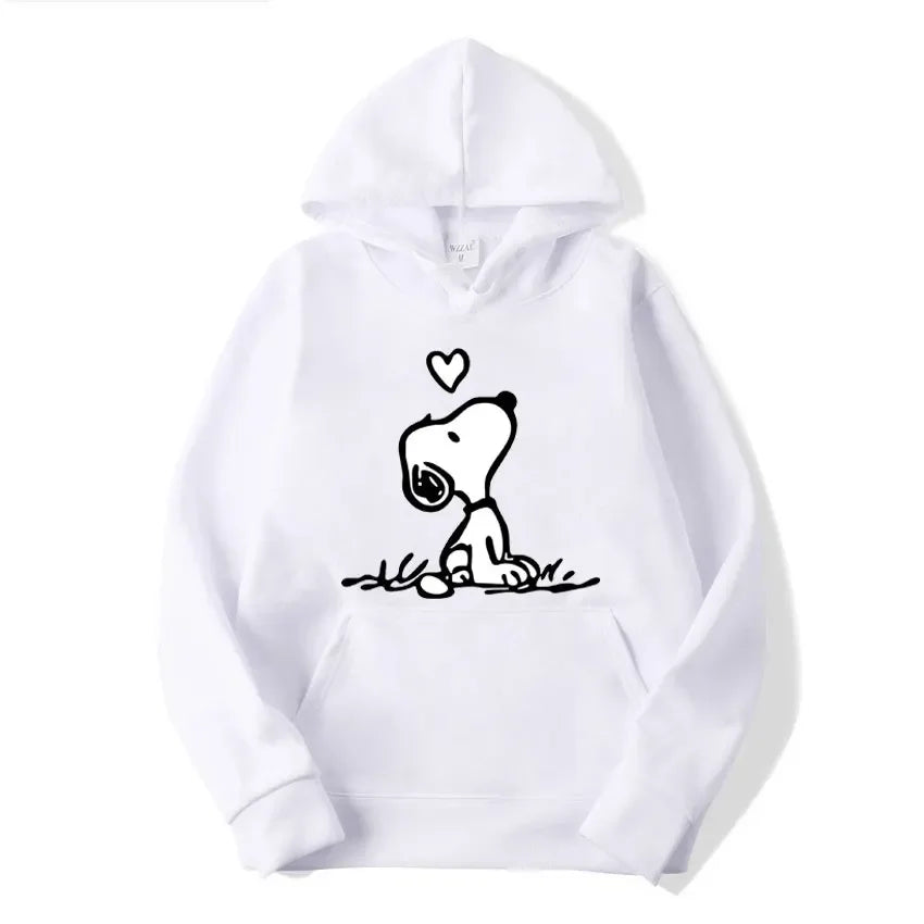 American Cartoon Comics Snoopy Hoodie Women Man