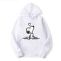 American Cartoon Comics Snoopy Hoodie Women Man