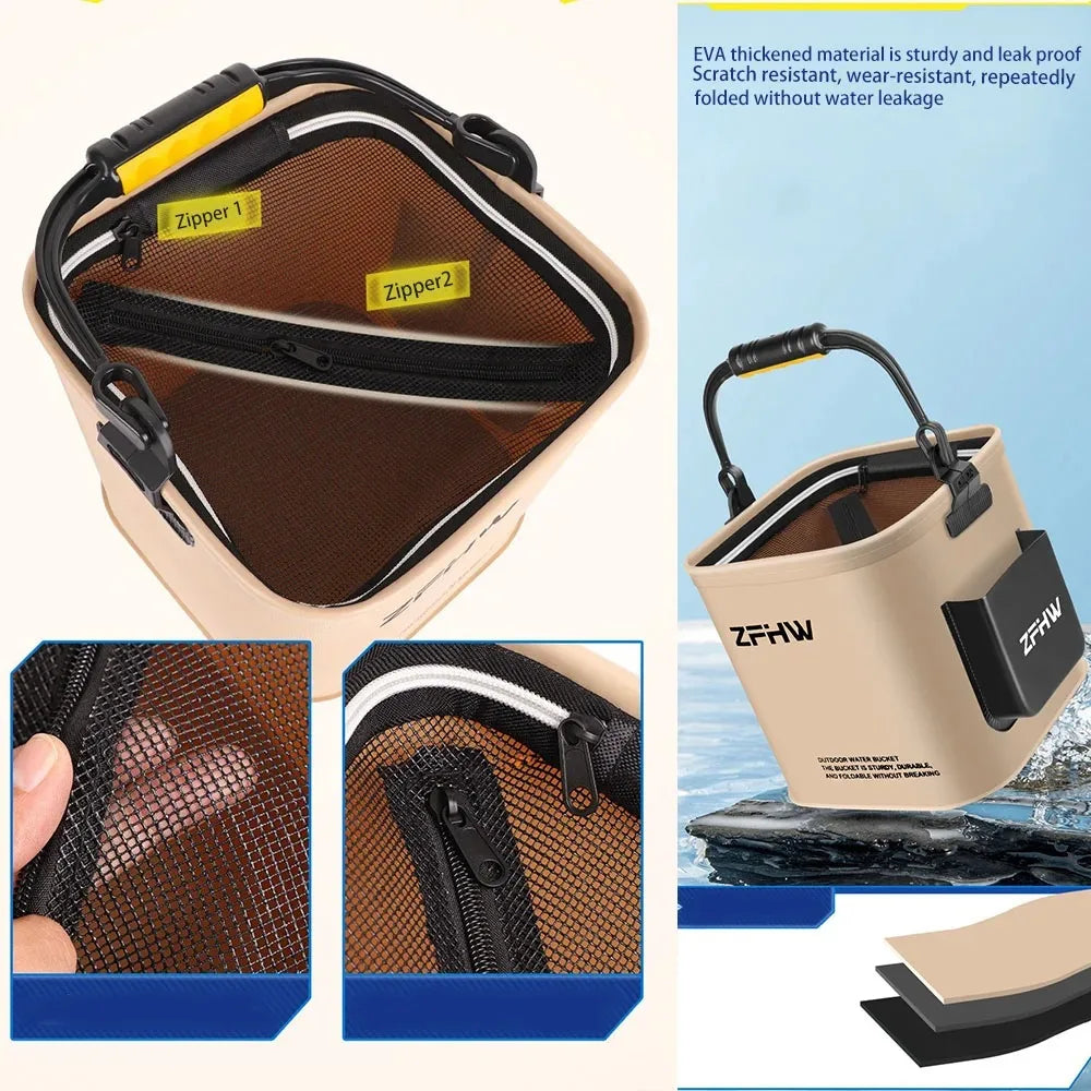 Bucket All for Fishing Stuff Fishing Supplies